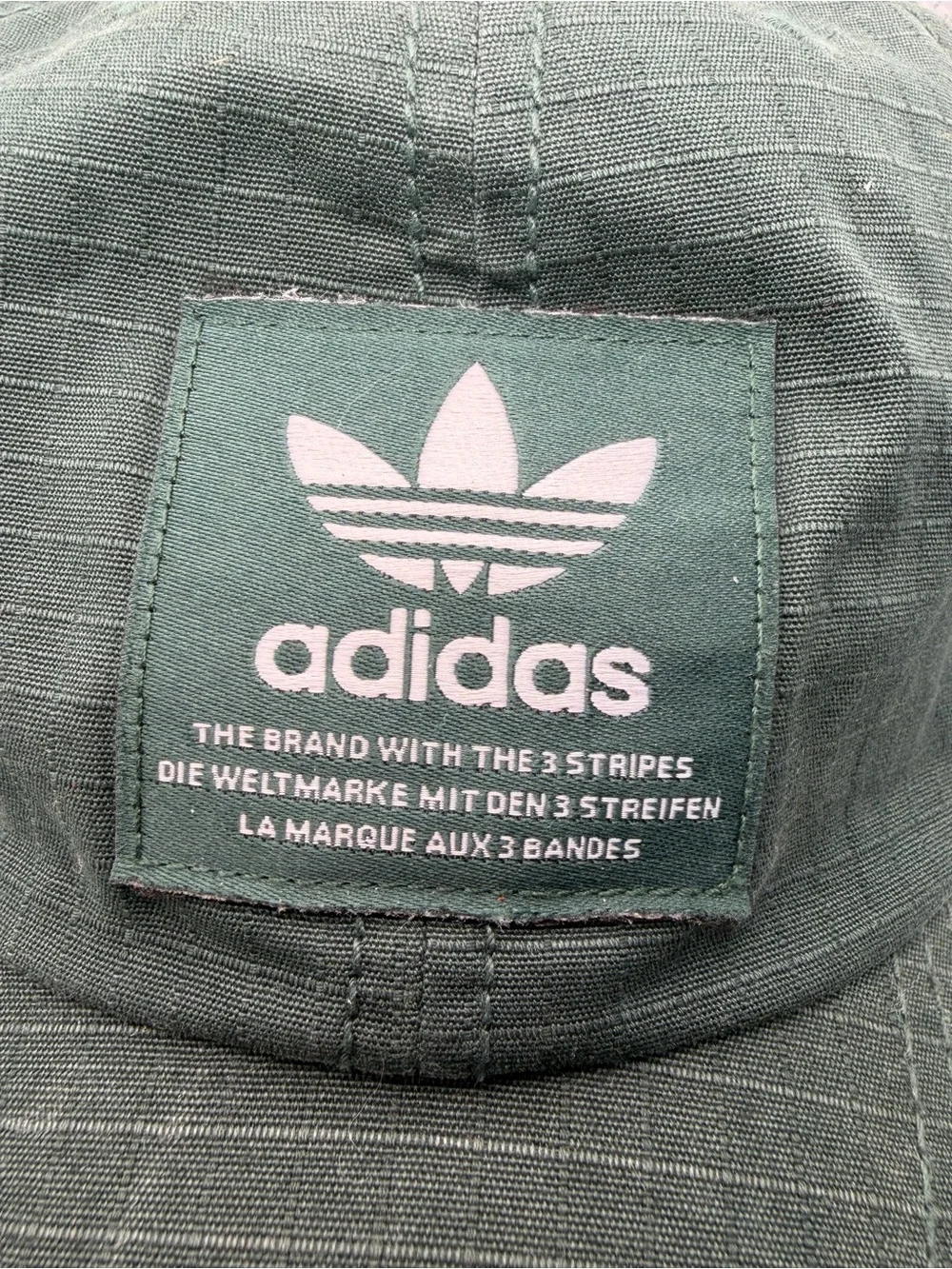 Adidas Originals Rewind Relaxed Adjustable Strapback Hat OS Trefoil Logo Green